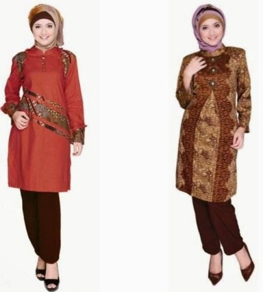 Model Baju Batik Muslim 3